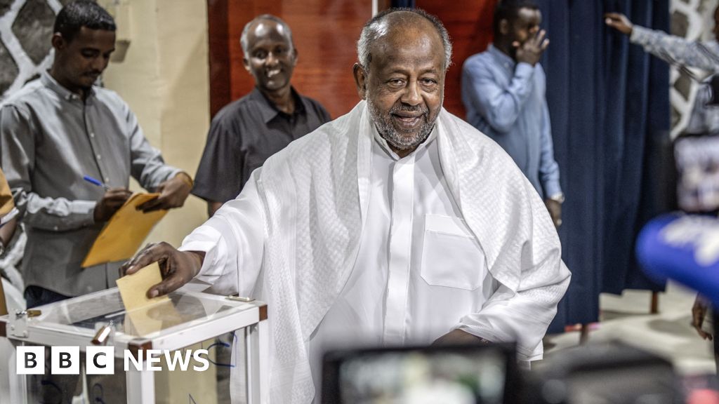 Djibouti's president wins unprecedented sixth term with 97.8% of vote